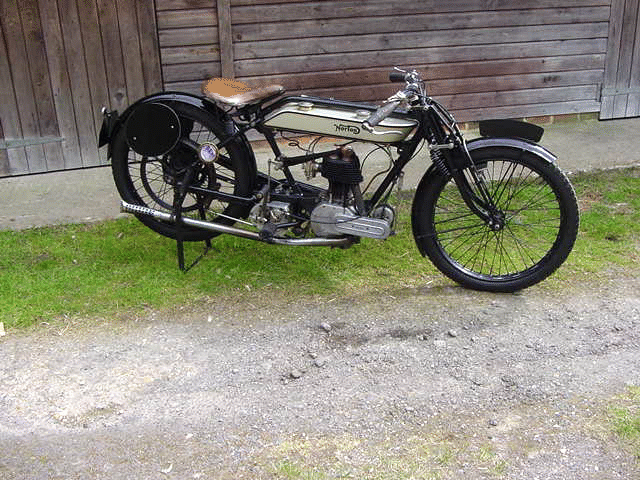 norton motorcycle 1920